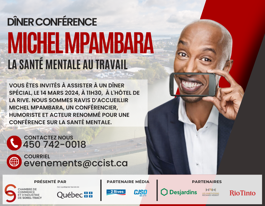Dîner Conférence : Michel Mpambara