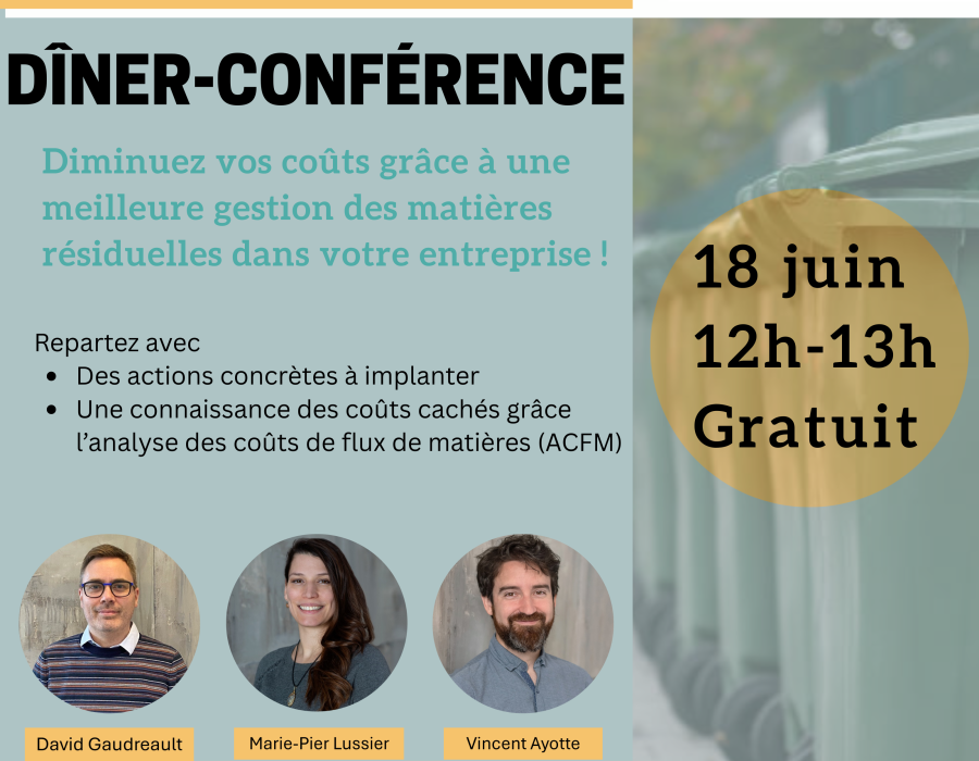 Diminuez vos coûts grâce à une meilleure gestion des matières résiduelles dans votre entreprise