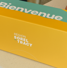 Boîte pour les nouveaux citoyens s’installant dans la Région de Sorel-Tracy
